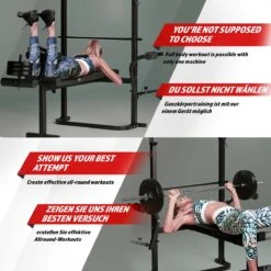 Physionics - Multifunctionele Halterbank - Butterfly Oefening, Sit-ups - Krachttraining - Training Benen - Verstelbare Rugleuning In 4 Standen, Maximum Draagvermogen 255kg - Zwart 8 Physionics - Multifunctionele Halterbank - Butterfly Oefening, Sit-ups - Krachttraining - Training Benen - Verstelbare Rugleuning In 4 Standen, Maximum Draagvermogen 255kg - Zwart -Fitnessapparatuur Serie Winkel 1200x1200 2360