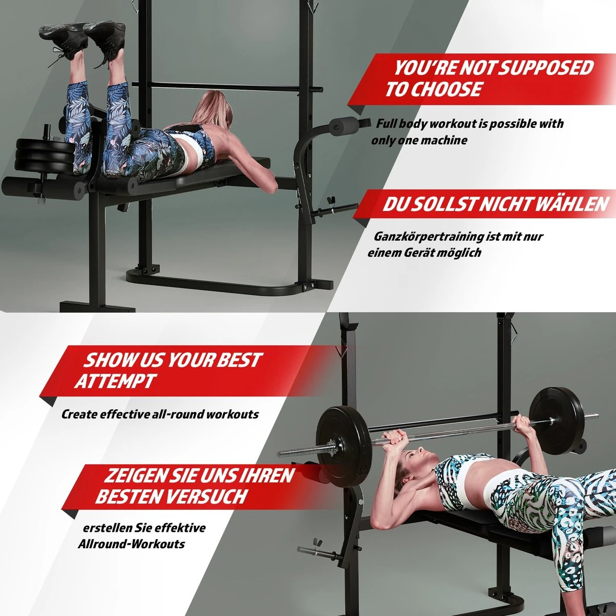 Physionics - Multifunctionele Halterbank - Butterfly Oefening, Sit-ups - Krachttraining - Training Benen - Verstelbare Rugleuning in 4 Standen, Maximum Draagvermogen 255kg - Zwart Physionics - Multifunctionele Halterbank - Butterfly Oefening, Sit-ups - Krachttraining - Training Benen - Verstelbare Rugleuning In 4 Standen, Maximum Draagvermogen 255kg - Zwart -Fitnessapparatuur Serie Winkel 1200x1200 2360