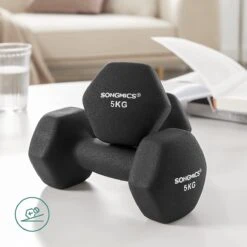 Soof & Tess Halterset - Gewichten - Dumbbell Set - Neopreen Dummbbells - 2 X 5 Kg -Fitnessapparatuur Serie Winkel 1200x1200 2395