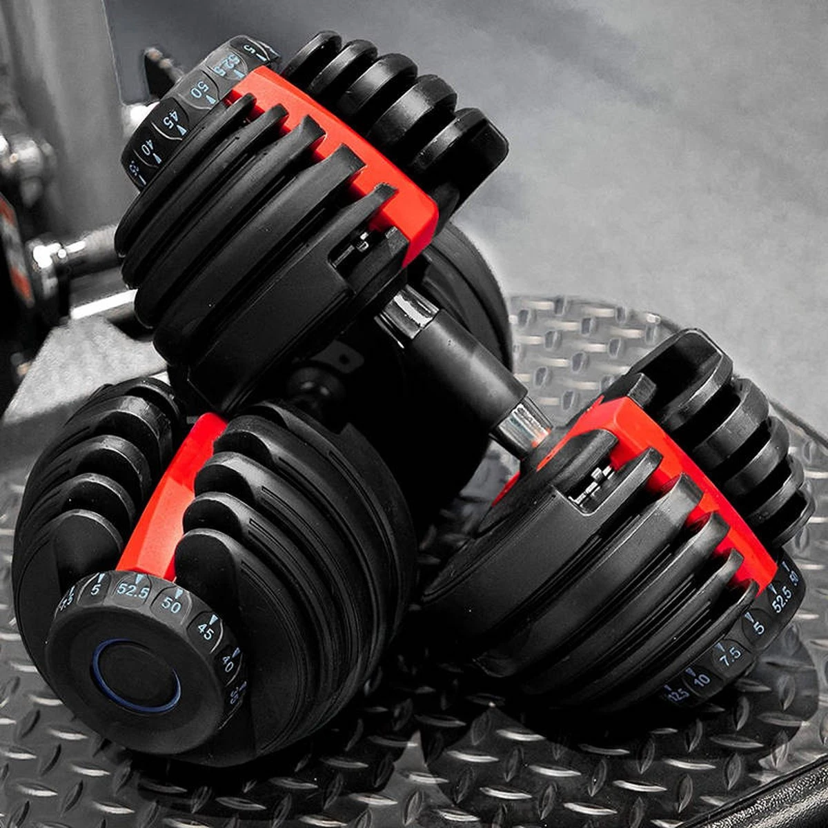 Bowflex SelectTech 552i Verstelbaar Dumbbell Set - Gewichten - Kunststof - 24 kg Bowflex SelectTech 552i Verstelbaar Dumbbell Set - Gewichten - Kunststof - 24 Kg -Fitnessapparatuur Serie Winkel 1200x1200 2427