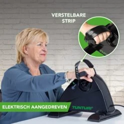 Tunturi Cardio Fit M50 Mobiliteitstrainer - Elektrische Stoelfiets - Bevorderd Revalidatie En Bloedcirculatie - Gemotoriseerd - Arm En Beentrainer - Voor Senioren -Fitnessapparatuur Serie Winkel 1200x1200 244