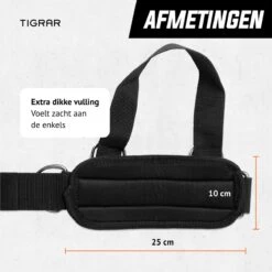 Tigrar - Ankle Strap - Barbell Pad - 2 X Fitness Enkelband 1 X Nekbeschermer Voor Halterstang - Compleet Bundelpakket -Fitnessapparatuur Serie Winkel 1200x1200 2440