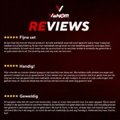 Venom Sports Verstelbare Dumbbell Set Tot 40kg - Professioneel 3-in-1 Halterset Gewichten - Dumbbells, Halterstang En Kettlebells - Zwart -Fitnessapparatuur Serie Winkel 1200x1200 2449