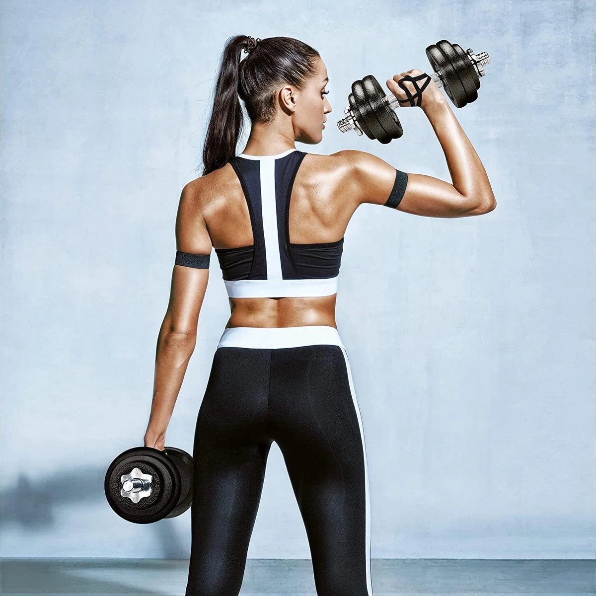 Dumbell set - Gewichten - Gietijzeren 2-in-1 verstelbare halterset 20 kg Dumbell Set - Gewichten - Gietijzeren 2-in-1 Verstelbare Halterset 20 Kg -Fitnessapparatuur Serie Winkel 1200x1200 2479