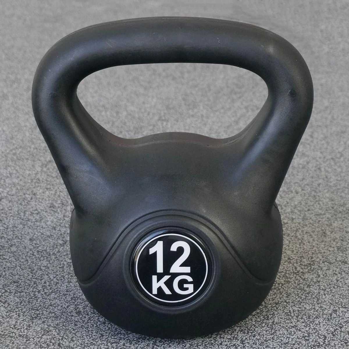 Kettlebell 12 kg voor binnen en buiten Kunststof Zwart Kettlebell 12 Kg Voor Binnen En Buiten Kunststof Zwart -Fitnessapparatuur Serie Winkel 1200x1200 2503
