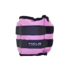 Focus Fitness - Pols-/enkelgewichten - Ankle Weights - 2 X 1,5 Kg - Roze - Gewichten - Verstelbaar