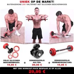 Sportstech AH300 Halterset - Korte&lange Halter Dumbbell Ineen - 30 Kg - Halters - Gewichten -Fitnessapparatuur Serie Winkel 1200x1200 2537