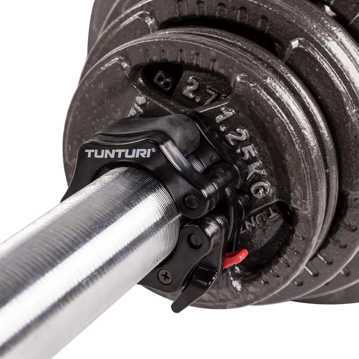 Tunturi Olympic Lock Jaw Collars - Halterstangsluiters - Paar - Zwart Tunturi Olympic Lock Jaw Collars - Halterstangsluiters - Paar - Zwart -Fitnessapparatuur Serie Winkel 1200x1200 2542