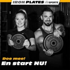 ScSPORTS® 20 Kg Halterschijven Set - Gietijzer - 30 Mm - 4x5 Kg - Gewichten -Fitnessapparatuur Serie Winkel 1200x1200 2547