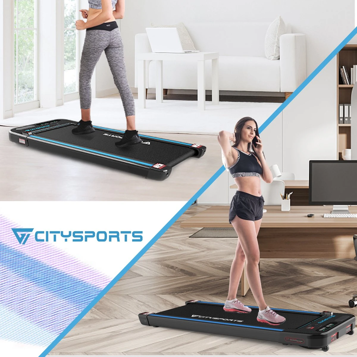 Citysports Loopband WP2 - Wandelband - LCD - Bluetooth - Fitnessapparatuur - 1-6km/h- Loopband voor thuis/kantoor Citysports Loopband WP2 - Wandelband - LCD - Bluetooth - Fitnessapparatuur - 1-6km/h- Loopband Voor Thuis/kantoor -Fitnessapparatuur Serie Winkel 1200x1200 255