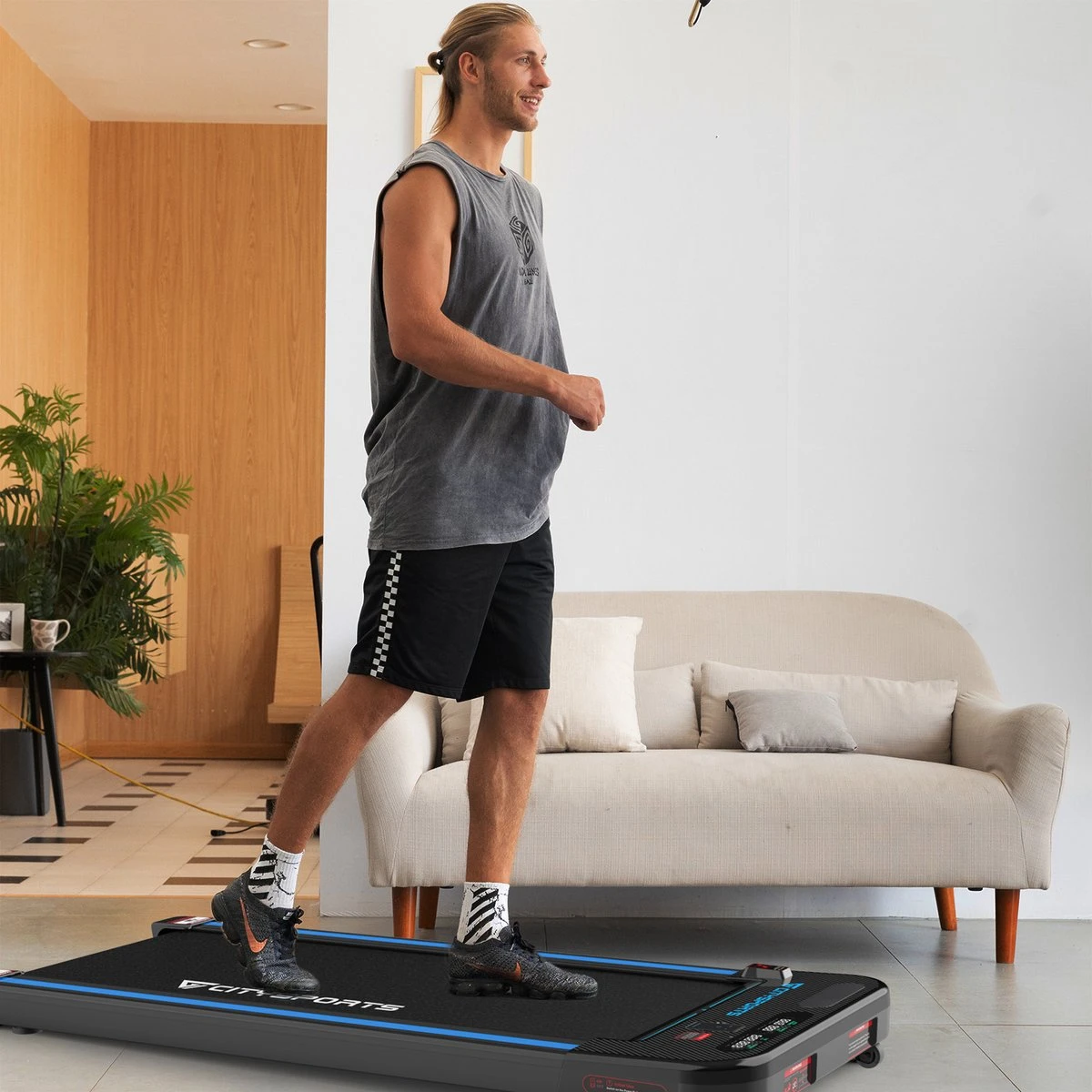 Citysports Loopband WP2 - Wandelband - LCD - Bluetooth - Fitnessapparatuur - 1-6km/h- Loopband voor thuis/kantoor Citysports Loopband WP2 - Wandelband - LCD - Bluetooth - Fitnessapparatuur - 1-6km/h- Loopband Voor Thuis/kantoor -Fitnessapparatuur Serie Winkel 1200x1200 256