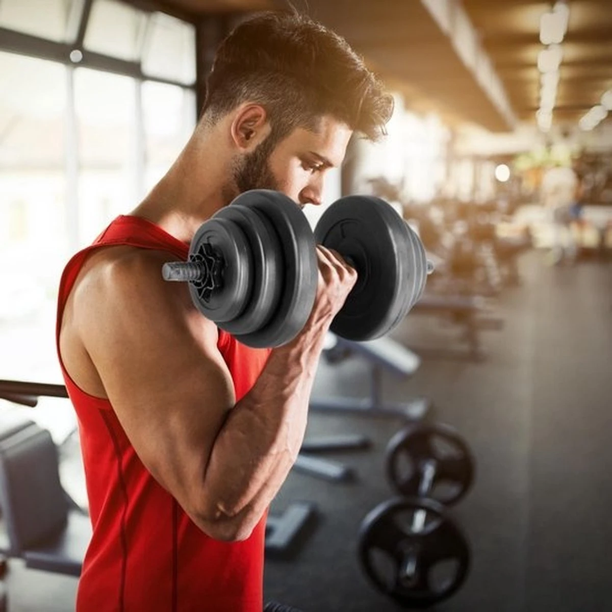 Dumbbell Set - Verstelbaar - 2 STUKS van 10 KG - Halters - 12 schijven XQ Max Dumbbell Set - Verstelbaar - 2 STUKS Van 10 KG - Halters - 12 Schijven -Fitnessapparatuur Serie Winkel 1200x1200 2563