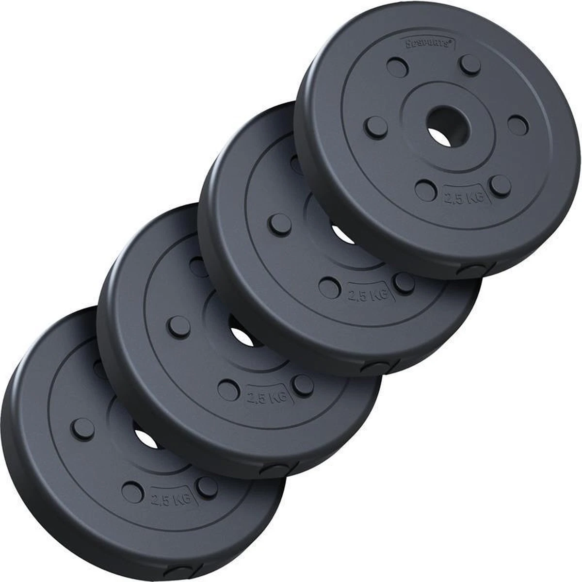 ScSPORTS® Halterschijven set 10 kg - Kunststof - 30 mm - 4 x 2,5 kg - Gewichten ScSPORTS® Halterschijven Set 10 Kg - Kunststof - 30 Mm - 4 X 2,5 Kg - Gewichten -Fitnessapparatuur Serie Winkel 1200x1200 2576