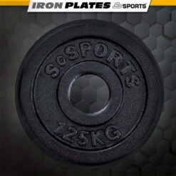 ScSPORTS® Halterschijven Set 5 Kg - Gietijzer - 30 Mm - 4x1,25 Kg - Gewichten -Fitnessapparatuur Serie Winkel 1200x1200 2591
