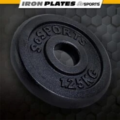 ScSPORTS® Halterschijven Set 5 Kg - Gietijzer - 30 Mm - 4x1,25 Kg - Gewichten -Fitnessapparatuur Serie Winkel 1200x1200 2592