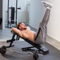 Tectake Trainingsbank - Universelel Halterbank, Buiktrainer & Rugtrainer -Fitnessapparatuur Serie Winkel 1200x1200 2596