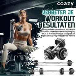 Coazy Dumbell En Barbell Set Verstelbaar - Dumbells - Gewichten Fitness - Halterstang Met Gewichten - Halter -Fitnessapparatuur Serie Winkel 1200x1200 2633