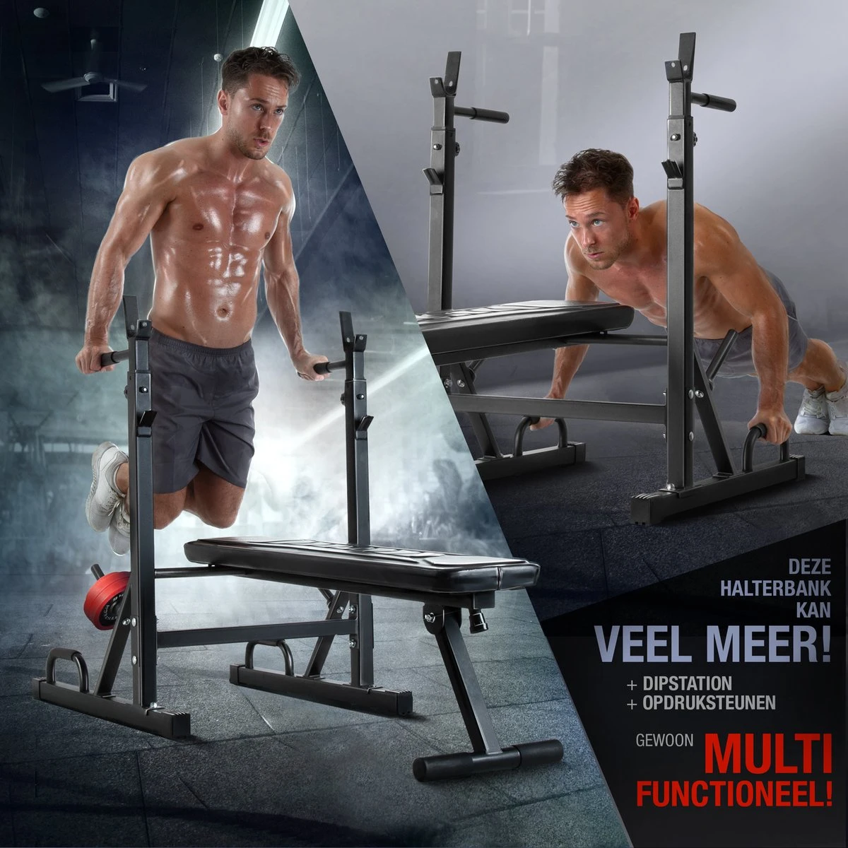 Sportstech BRT300 - innovatieve halterbank - houder voor gewichten - opklapbaar - antislip Sportstech BRT300 - Innovatieve Halterbank - Houder Voor Gewichten - Opklapbaar - Antislip -Fitnessapparatuur Serie Winkel 1200x1200 2641