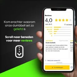 EchoGoods Halterset 30 KG - 2x15 KG - GRATIS Trainingschema - Dumbell Set - Barbell Halterstang Met Gewichten – Verstelbare Dumbells Met Gewichtschijven - Fitness Stang - Black Friday -Fitnessapparatuur Serie Winkel 1200x1200 2656