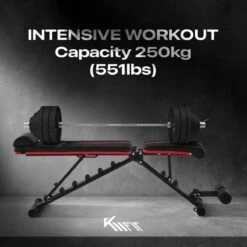 KM-Fit Multifunctionele Opvouwbare Gewichtsbank Full Body Workout Fitness Sport -Fitnessapparatuur Serie Winkel 1200x1200 2704