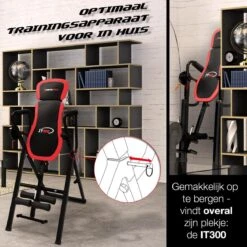 Sportstech IT300 Trainingsbank - Rugtrainer - Opvouwbaar Pull-up Stang -Fitnessapparatuur Serie Winkel 1200x1200 2711