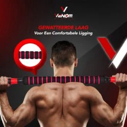 Venom Sports Verstelbare Dumbbell Set Tot 30kg - Professionele 2-in-1 Halterset Gewichten - Gebruiksvriendelijke Fitness Stang - Rood -Fitnessapparatuur Serie Winkel 1200x1200 2730