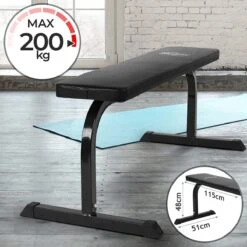 Physionics - Multifunctionele Fitness Halterbank - Home Gym - Voor Verschillende Oefeningen En Training - Zwart 5 Physionics - Multifunctionele Fitness Halterbank - Home Gym - Voor Verschillende Oefeningen En Training - Zwart -Fitnessapparatuur Serie Winkel 1200x1200 2743