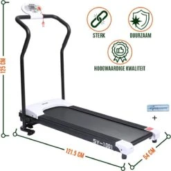 Loopband Inklapbaar Fitness Elektrisch 10 Km/h - Loopbanden Treadmill -Fitnessapparatuur Serie Winkel 1200x1200 34