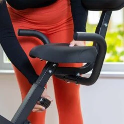 BluMill X-Bike - Opvouwbare Hometrainer - Fitness Fiets - Met Rugleuning - Incl. Extra Weerstandsbanden -Fitnessapparatuur Serie Winkel 1200x1200 350