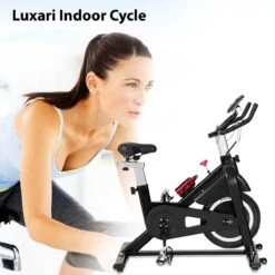 Luxari - Indoor Cycle 2 - Computer Met O.a. Hartslagfunctie - Verstelbare Weerstand - 10 Kg Vliegwiel - I-pad/telefoon Houder - Fitness Fiets - Hometrainer 6 Luxari - Indoor Cycle 2 - Computer Met O.a. Hartslagfunctie - Verstelbare Weerstand - 10 Kg Vliegwiel - I-pad/telefoon Houder - Fitness Fiets - Hometrainer -Fitnessapparatuur Serie Winkel 1200x1200 373