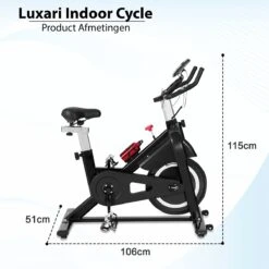 Luxari - Indoor Cycle 2 - Computer Met O.a. Hartslagfunctie - Verstelbare Weerstand - 10 Kg Vliegwiel - I-pad/telefoon Houder - Fitness Fiets - Hometrainer 8 Luxari - Indoor Cycle 2 - Computer Met O.a. Hartslagfunctie - Verstelbare Weerstand - 10 Kg Vliegwiel - I-pad/telefoon Houder - Fitness Fiets - Hometrainer -Fitnessapparatuur Serie Winkel 1200x1200 375