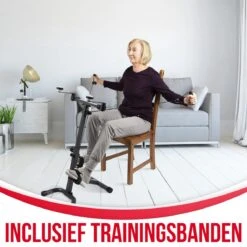 3-in-1 Hometrainer Fietstrainer Fitness Stoelfiets Armtrainer Pedaaltrainer - Voor Senioren Of Revalidatie -Fitnessapparatuur Serie Winkel 1200x1200 382