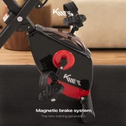 KM-Fit Hometrainer, Fitnessfiets, Opvouwbare Fitnessfiets, Tot 100kg -Fitnessapparatuur Serie Winkel 1200x1200 404
