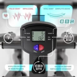 GoodVibes - Crosstrainer Met LCD-scherm Voor Thuisgebruik Met Hartslagsensor En Buiksteun - Thuistrainer - Stepper - Cardiotrainer - Homegym 12 GoodVibes - Crosstrainer Met LCD-scherm Voor Thuisgebruik Met Hartslagsensor En Buiksteun - Thuistrainer - Stepper - Cardiotrainer - Homegym -Fitnessapparatuur Serie Winkel 1200x1200 41