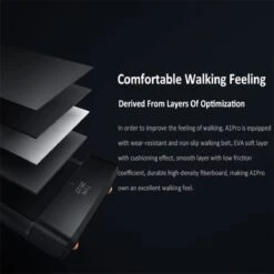 WalkingPad A1 PRO 746W Inklapbaar Elektrisch Loopband Fitness Walking Pad-0.5~6km/h -Automatische Snelheidsregeling Workout App-met LED Scherm/Afstandsbediening/Wiel-voor Thuis En Kantoor -Fitnessapparatuur Serie Winkel 1200x1200 436