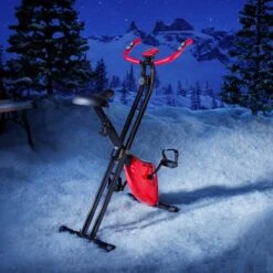 Tectake - Hometrainer - X-Bike Licht & Opvouwbaar Met LCD Display - 401715 -Fitnessapparatuur Serie Winkel 1200x1200 448