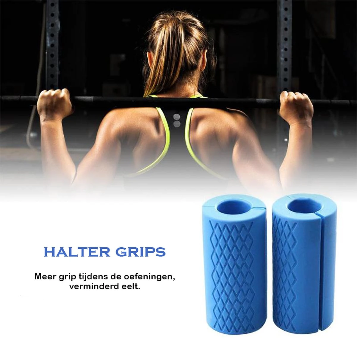 MJ Sports Premium Fitness Bomber Grips - Fat Gripz - Onderarm Trainer - Dumbbells - Barbells - Fitness - Blauw MJ Sports Premium Fitness Bomber Grips - Fat Gripz - Onderarm Trainer - Dumbbells - Barbells - Fitness - Blauw -Fitnessapparatuur Serie Winkel 1200x1200 453