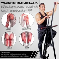 Sportstech VC300 Stepper - Fitness Thuis - Vertical Climber - Inklapbaar -Fitnessapparatuur Serie Winkel 1200x1200 46