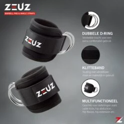 ZEUZ® Barbell Pad & 2 Stuks Enkelband Straps Fitness Set – Ankle Cuff Strap & Nekbeschermer – Zwart 5 ZEUZ® Barbell Pad & 2 Stuks Enkelband Straps Fitness Set – Ankle Cuff Strap & Nekbeschermer – Zwart -Fitnessapparatuur Serie Winkel 1200x1200 470