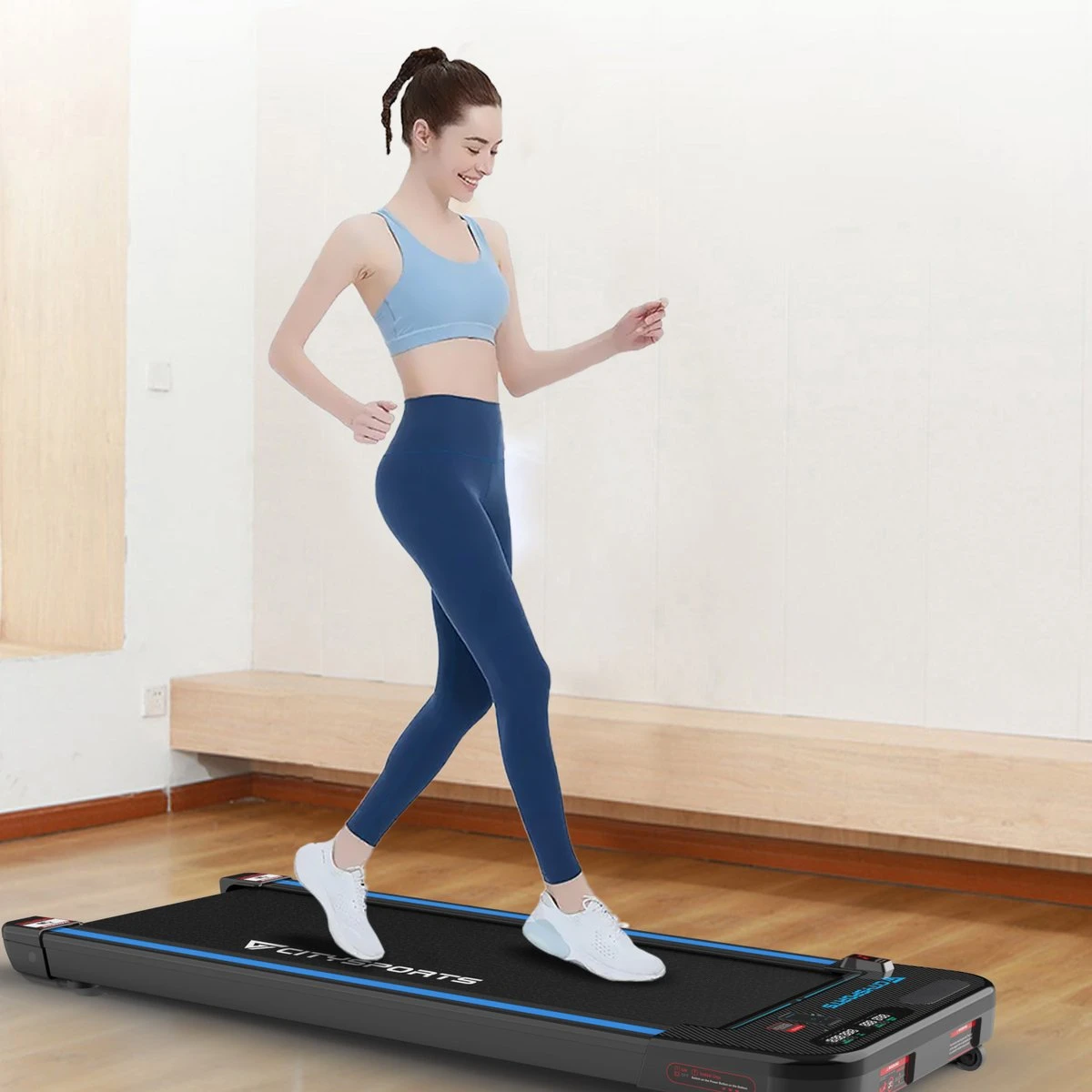 Citysports Loopband Inklapbaar LCD-scherm Meerdere snelheidsinstellingen Bluetooth Citysports Loopband Inklapbaar LCD-scherm Meerdere Snelheidsinstellingen Bluetooth -Fitnessapparatuur Serie Winkel 1200x1200 500