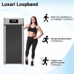 Luxari - Elektrische Loopband - Afstandsbediening - 2 HP Motor - LED Display - Treadmill - Hometrainer - Thuis Trainen 7 Luxari - Elektrische Loopband - Afstandsbediening - 2 HP Motor - LED Display - Treadmill - Hometrainer - Thuis Trainen -Fitnessapparatuur Serie Winkel 1200x1200 515