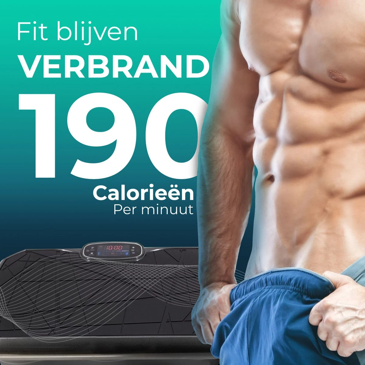 Luxari - Trilplaat Pro - Bluetooth Speaker - 5 trainingsprogramma's & 180 Niveaus - 2 Fitness Weerstandskabels - Afstandsbediening - Zwart Luxari - Trilplaat Pro - Bluetooth Speaker - 5 Trainingsprogramma's & 180 Niveaus - 2 Fitness Weerstandskabels - Afstandsbediening - Zwart -Fitnessapparatuur Serie Winkel 1200x1200 536