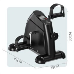 AYOO® Stoelfiets Met LCD Display - Inclusief GRATIS Anti-Slipmat - Minibike - Inklapbaar - Bureaufiets - Stoel Fiets – Beentrainer – Fietstrainer – Bewegingstrainer – Slipmat - Pedaalfiets -Fitnessapparatuur Serie Winkel 1200x1200 58