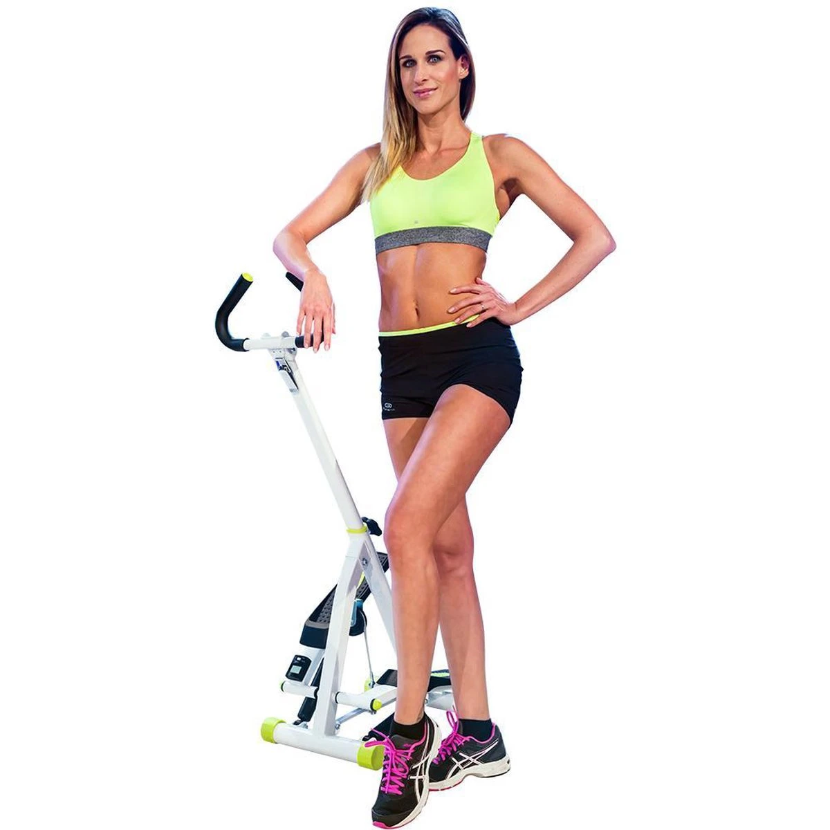 Wayflex - Opvouwbare stepper - Hometrainer - Fitness stepper - fitnesstrainer - Wit/Zwart Wayflex - Opvouwbare Stepper - Hometrainer - Fitness Stepper - Fitnesstrainer - Wit/Zwart -Fitnessapparatuur Serie Winkel 1200x1200 607