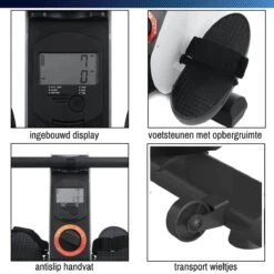 Roeitrainer Met 8 Weerstandsniveaus - Roeimachine Inklapbaar - Roeiapparaat Met Trainingscomputer -Fitnessapparatuur Serie Winkel 1200x1200 645