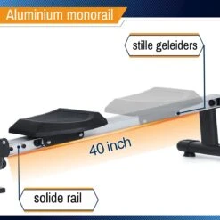 Roeitrainer Met 8 Weerstandsniveaus - Roeimachine Inklapbaar - Roeiapparaat Met Trainingscomputer -Fitnessapparatuur Serie Winkel 1200x1200 648