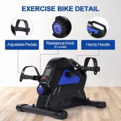 Uten 1835 - Stoelfiets - Mini Hometrainer - Fietstrainer Met Instelbare Weerstand - Fietstrainer Magnetisch Geremd - Bureaufiets - Mobiliteitstrainer -Fitnessapparatuur Serie Winkel 1200x1200 652