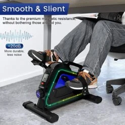 Uten 1835 - Stoelfiets - Mini Hometrainer - Fietstrainer Met Instelbare Weerstand - Fietstrainer Magnetisch Geremd - Bureaufiets - Mobiliteitstrainer -Fitnessapparatuur Serie Winkel 1200x1200 655