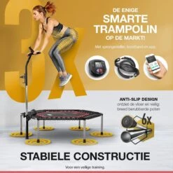 Sportstech Germany - HTX100 Smart Fitness-trampoline Met App -Fitnessapparatuur Serie Winkel 1200x1200 657