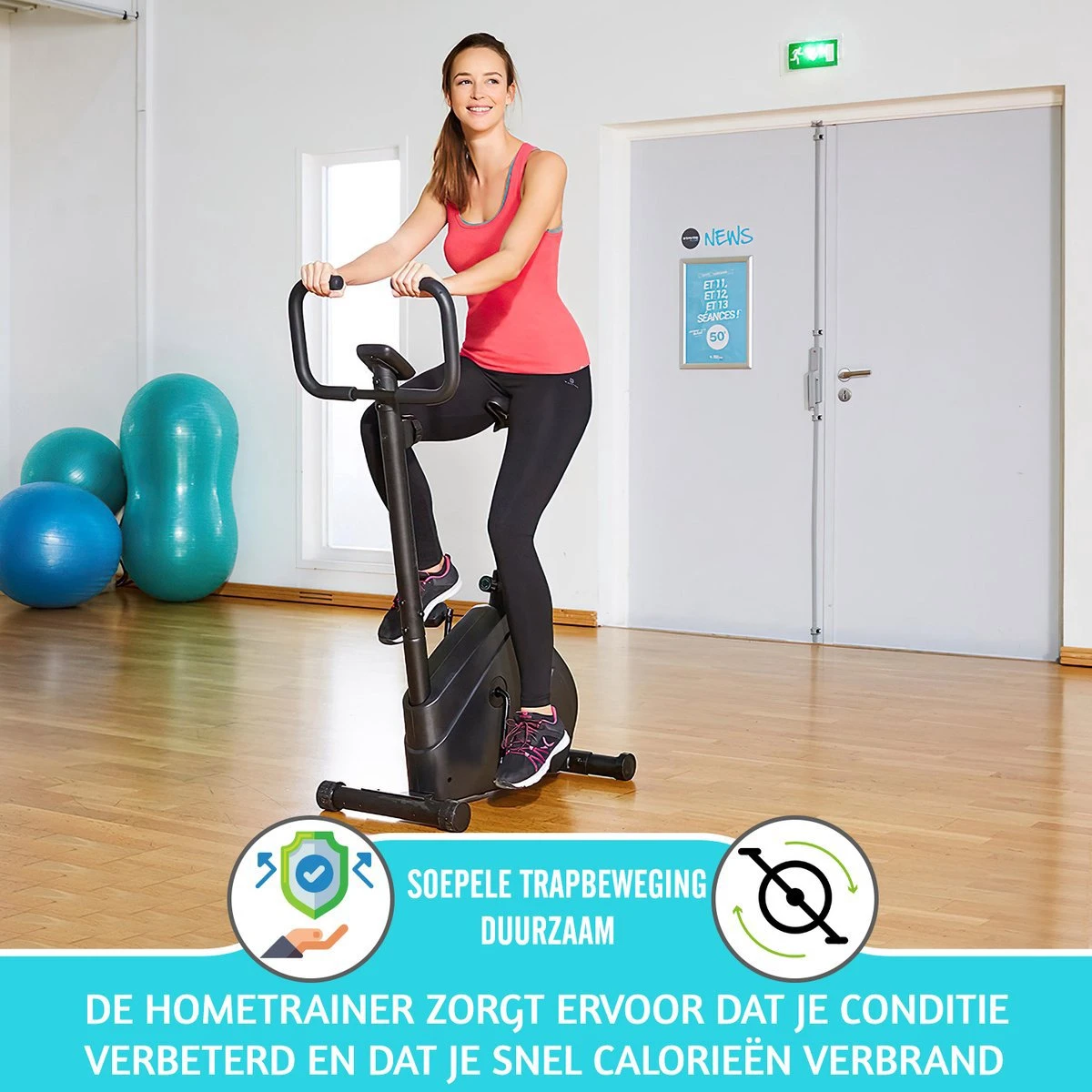 Hometrainer Fitness Fiets - Verstelbaar - Met Lcd-scherm - Veilig en Comfortabel Hometrainer Fitness Fiets - Verstelbaar - Met Lcd-scherm - Veilig En Comfortabel -Fitnessapparatuur Serie Winkel 1200x1200 675